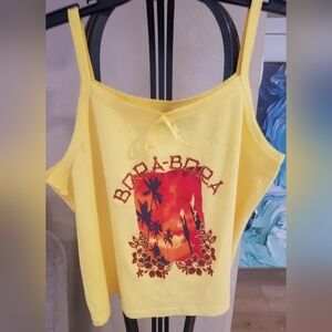 Muse Yellow Bora Bora Camisole